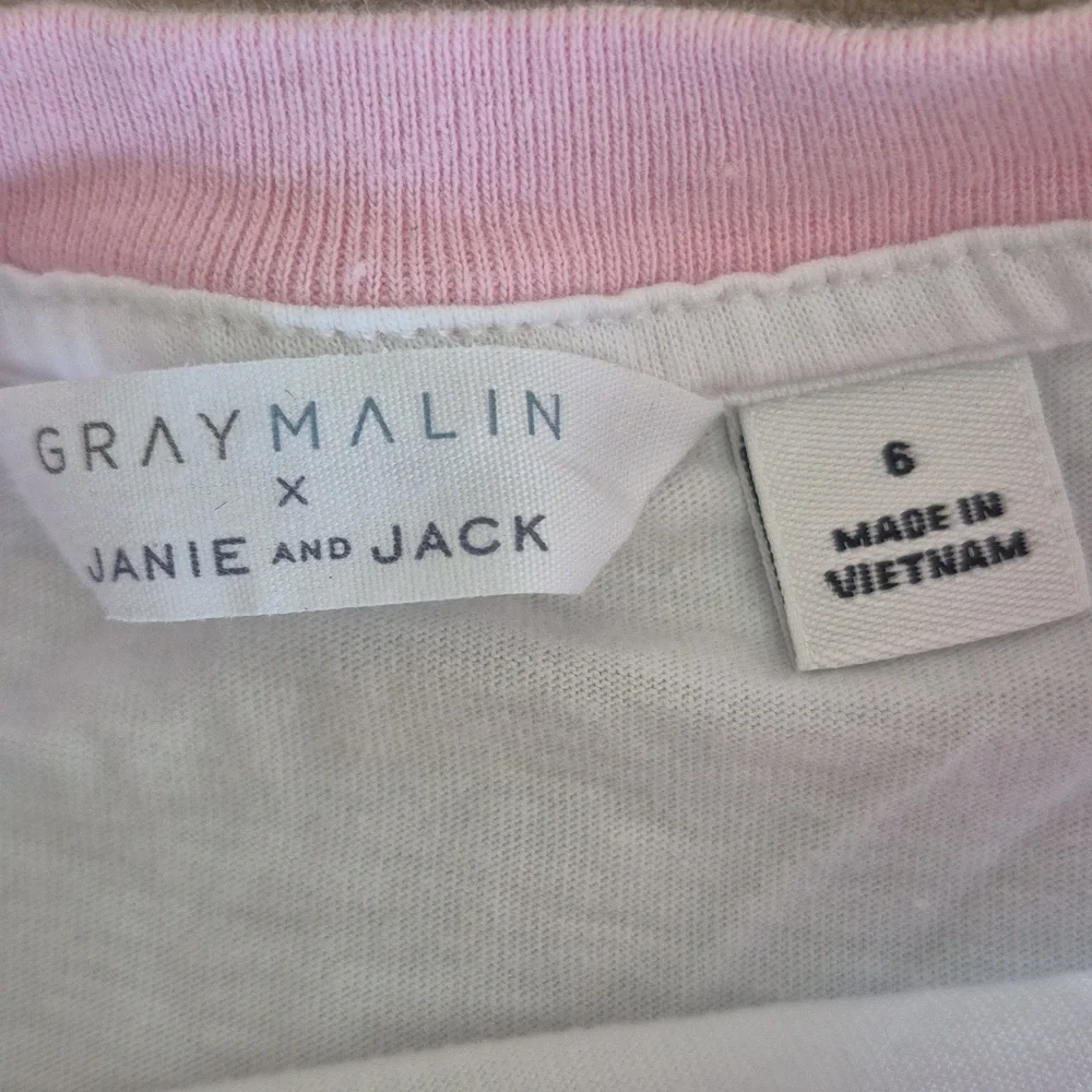 Gray Malin Dogs At The Beverly Hills Hotel Tee 6 JANIE and JACK ringer T-shirt